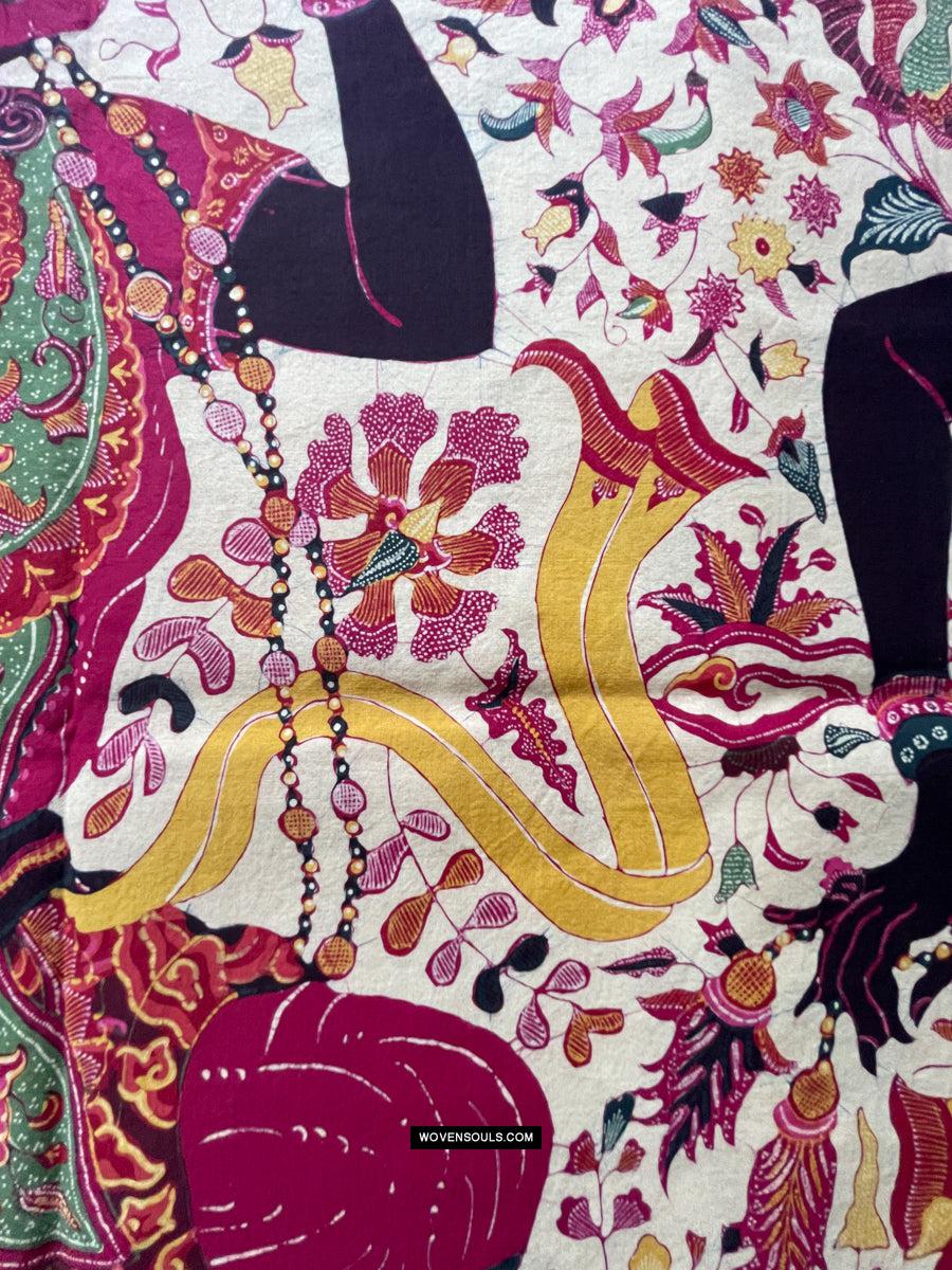 1771 Indonesian Art Wayang Batik Tulis