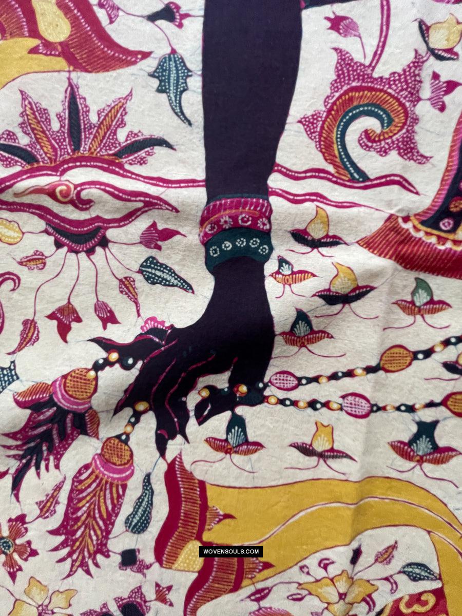 1771 Indonesian Art Wayang Batik Tulis