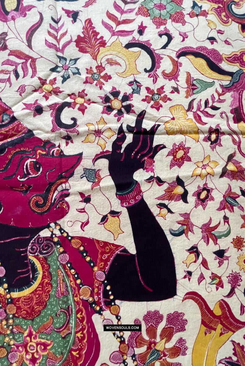 1771 Indonesische Art Wayang Batik Tulis