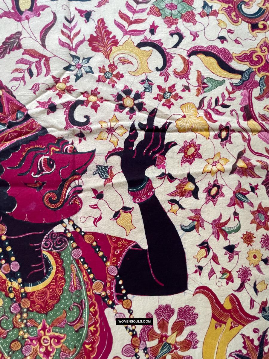 1771 Indonesian Art Wayang Batik Tulis