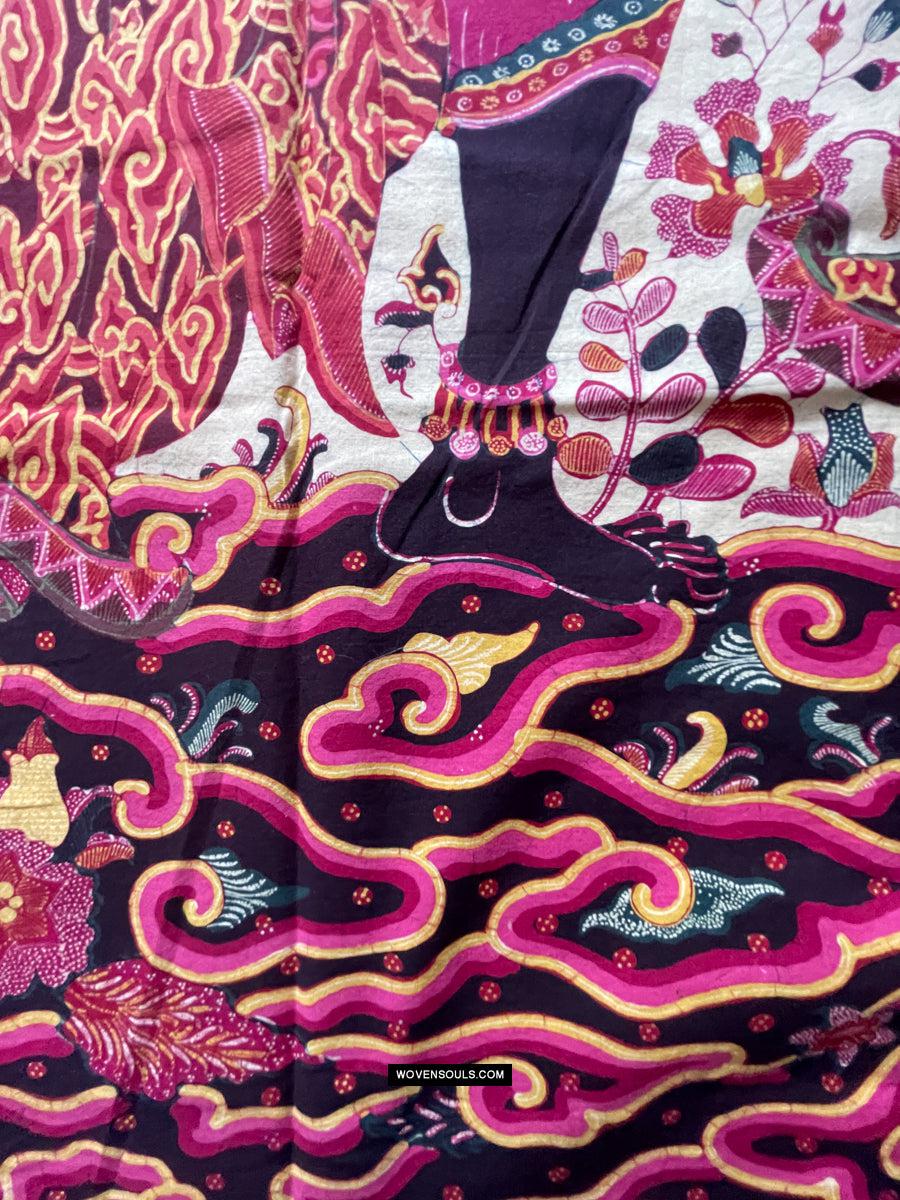 1771 Indonesian Art Wayang Batik Tulis