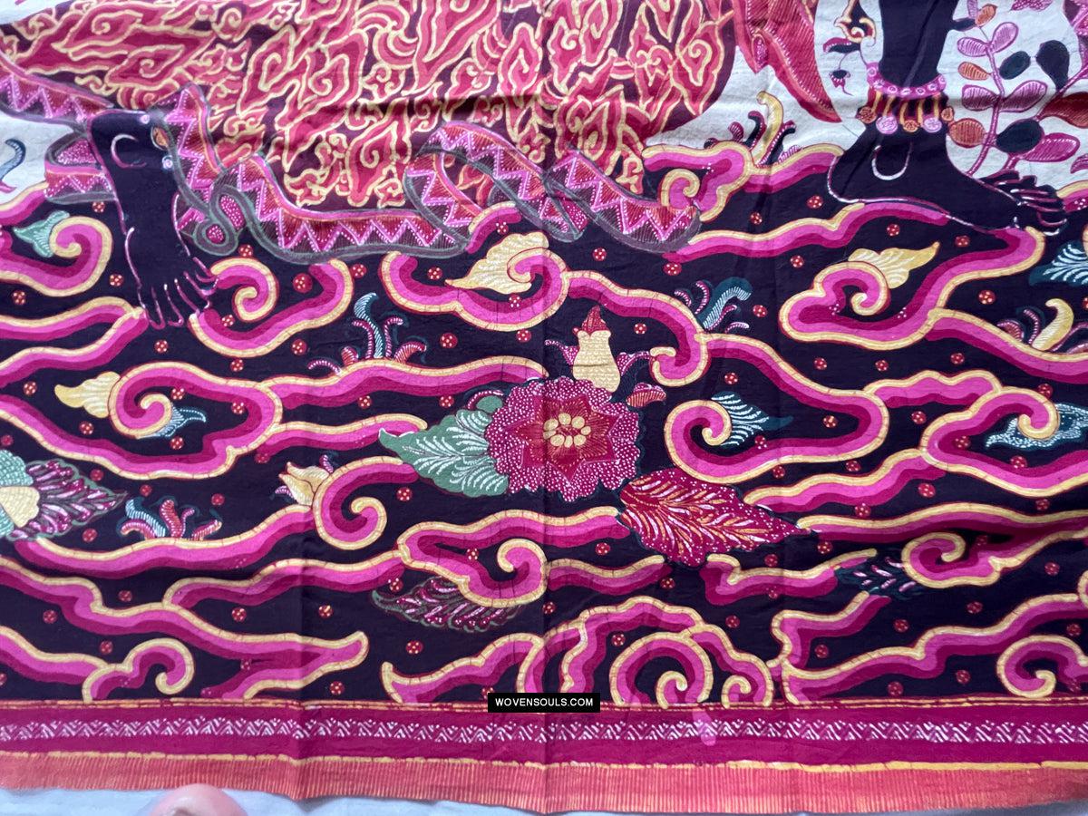 1771 Indonesian Art Wayang Batik Tulis