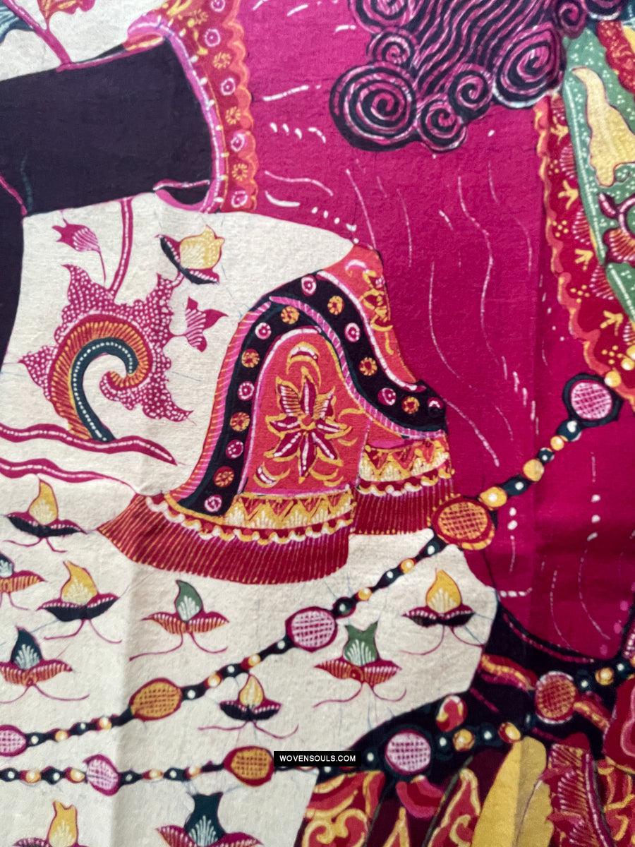 1771 Indonesian Art Wayang Batik Tulis