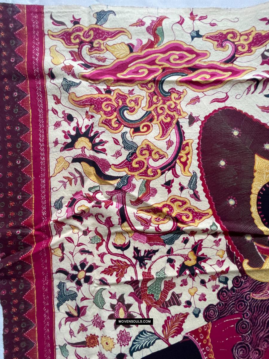 1771 Indonesian Art Wayang Batik Tulis