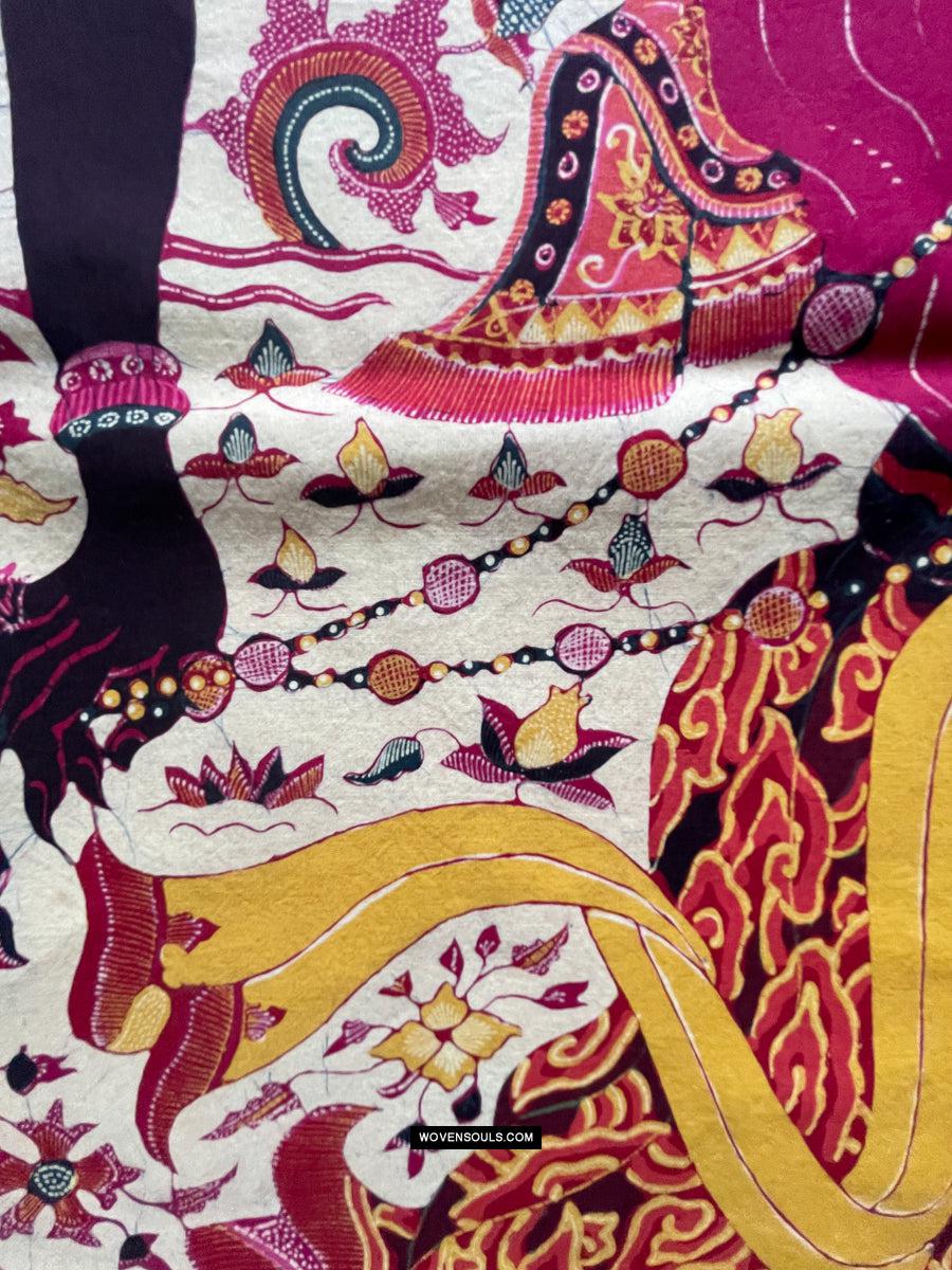 1771 Indonesian Art Wayang Batik Tulis