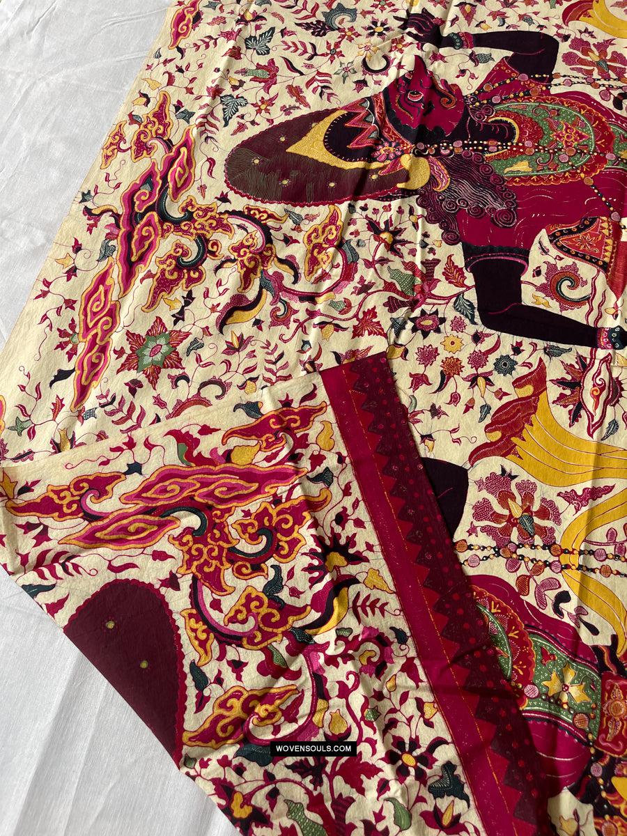 1771 Indonesian Art Wayang Batik Tulis