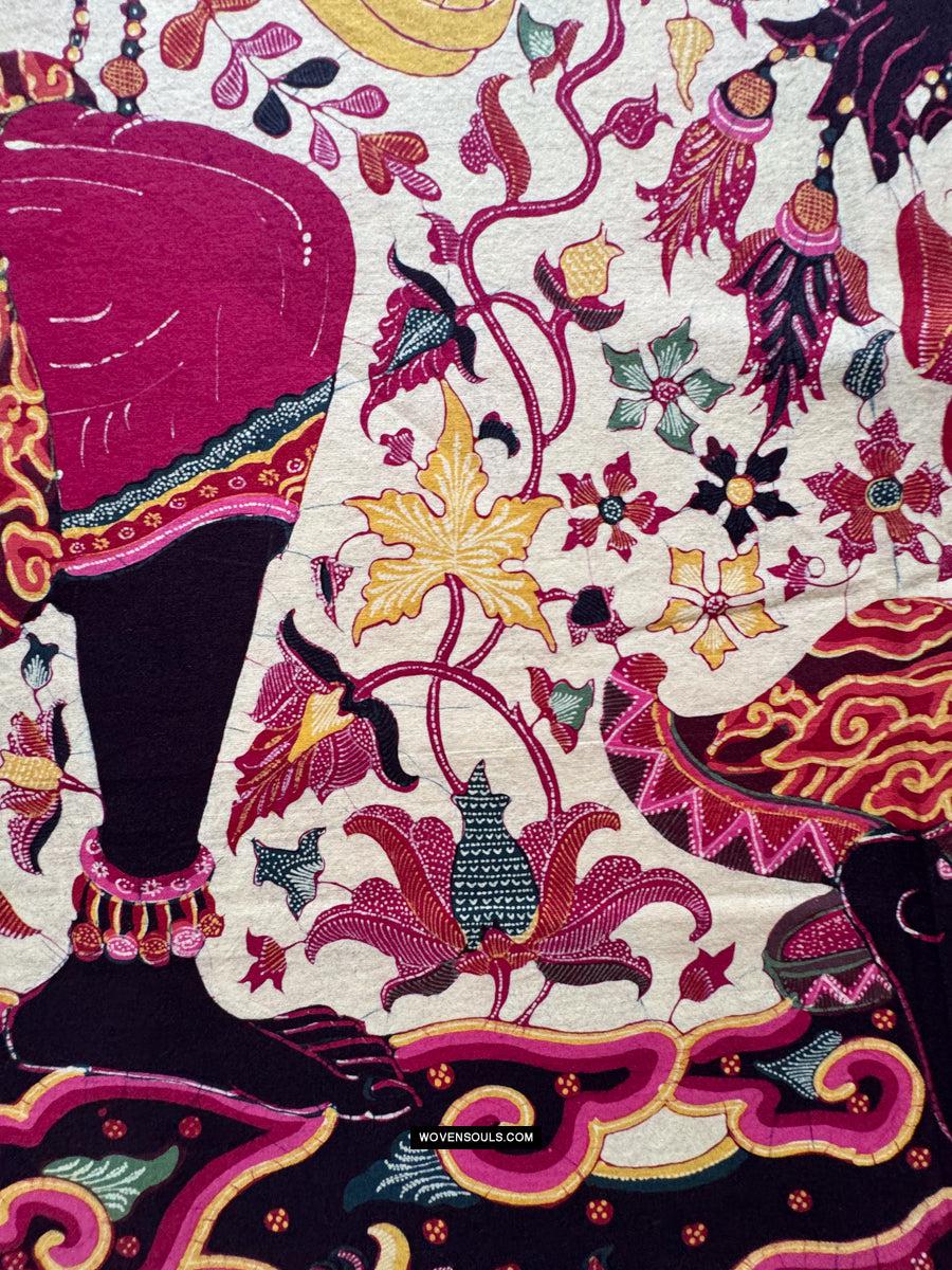 1771 Indonesian Art Wayang Batik Tulis