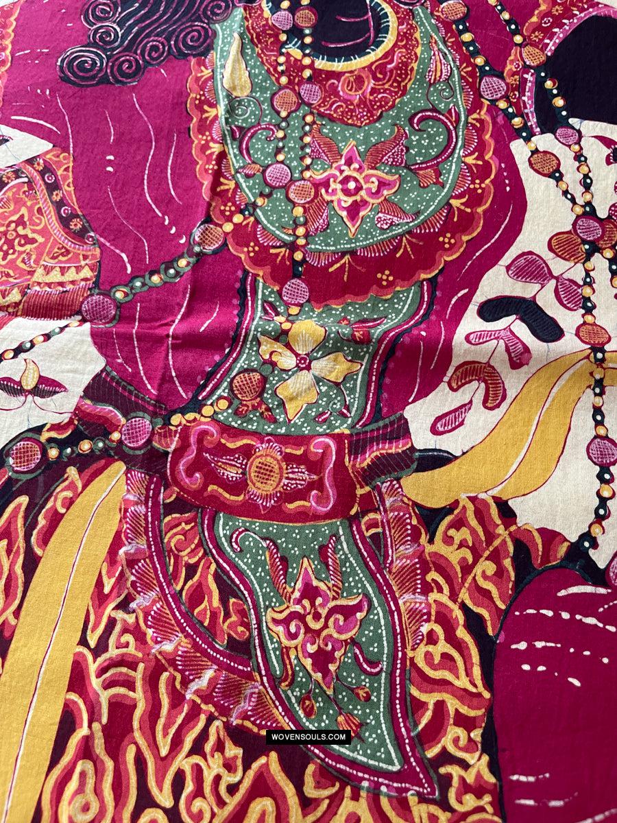 1771 Indonesian Art Wayang Batik Tulis