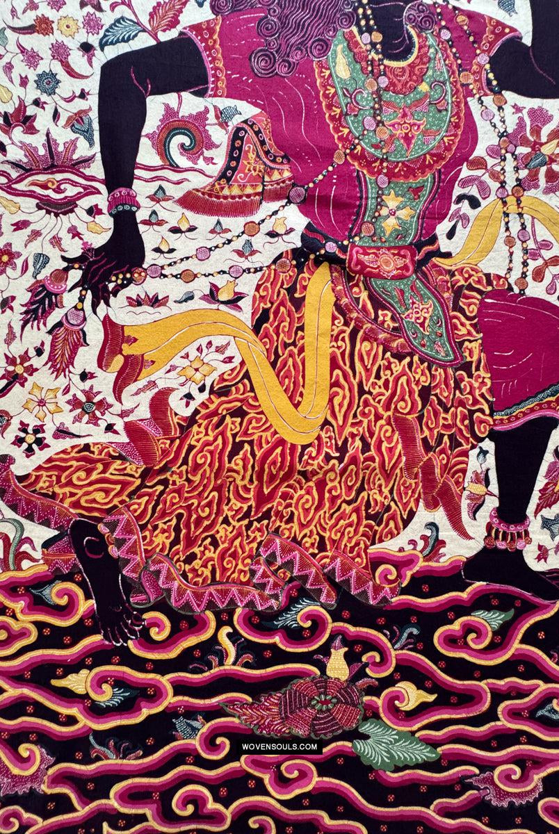 1771 Indonesische Art Wayang Batik Tulis