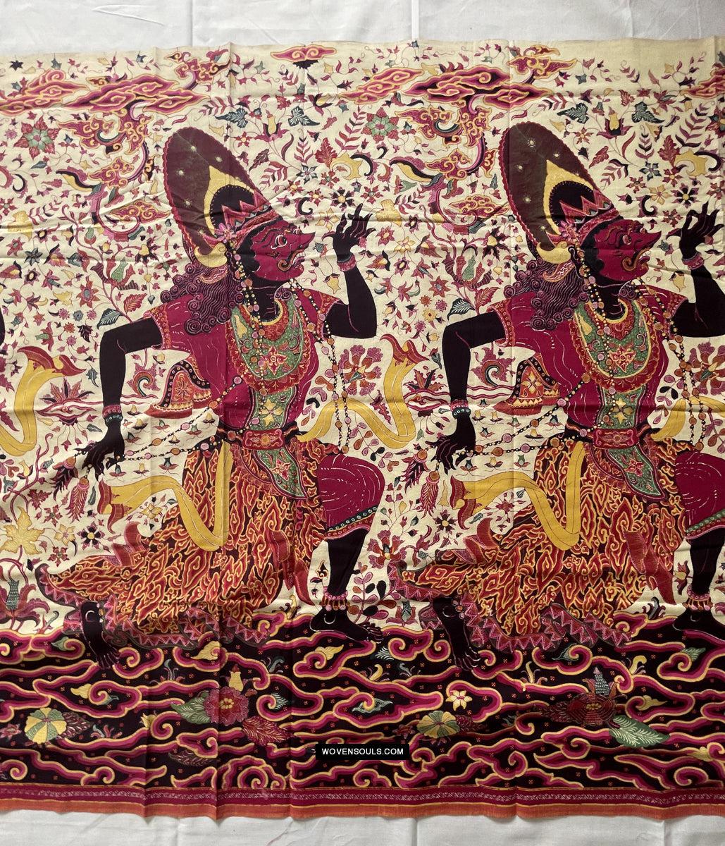 1771 Indonesian Art Wayang Batik Tulis