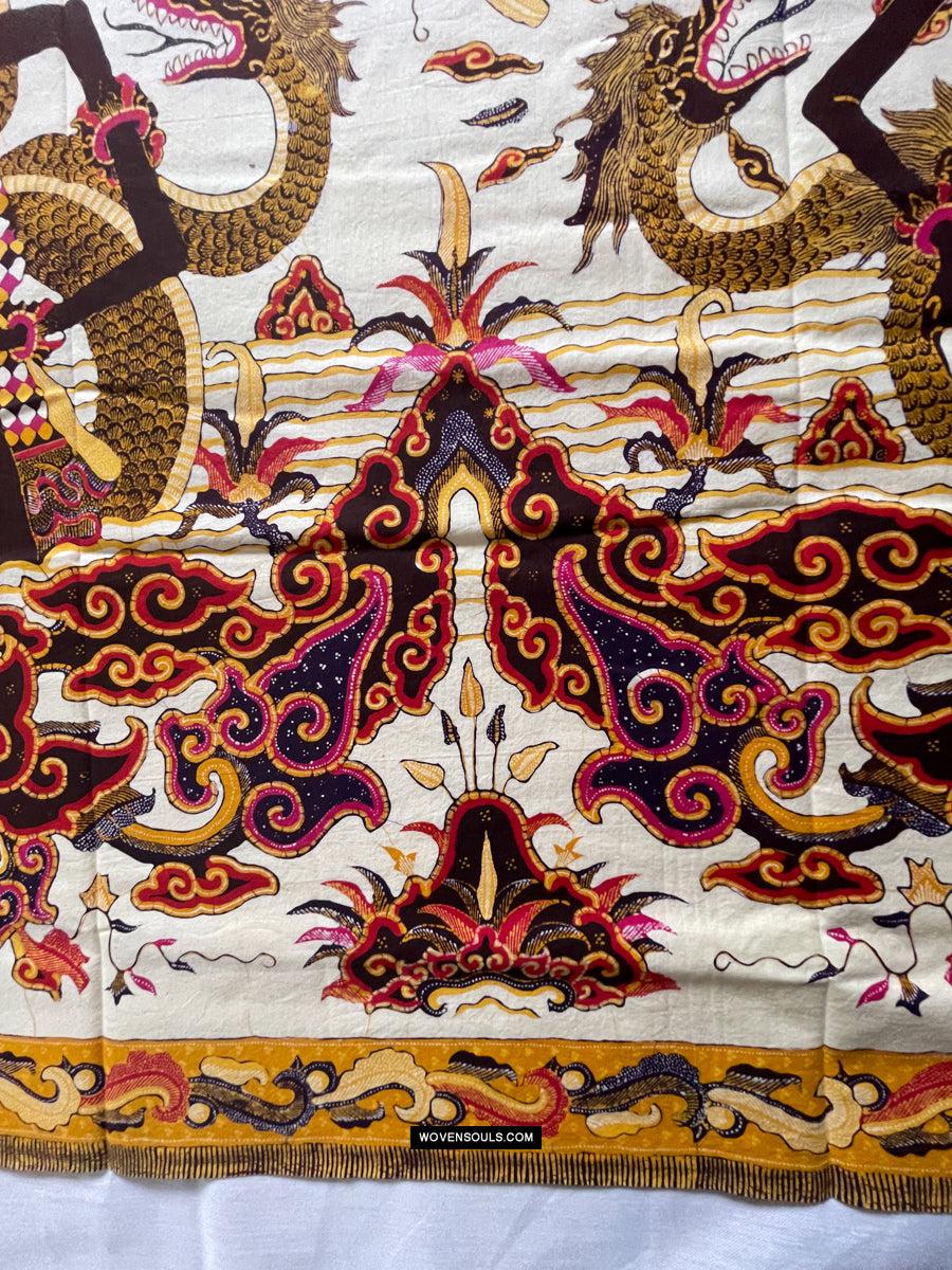 1772 Indonesian Art Wayang Batik Tulis