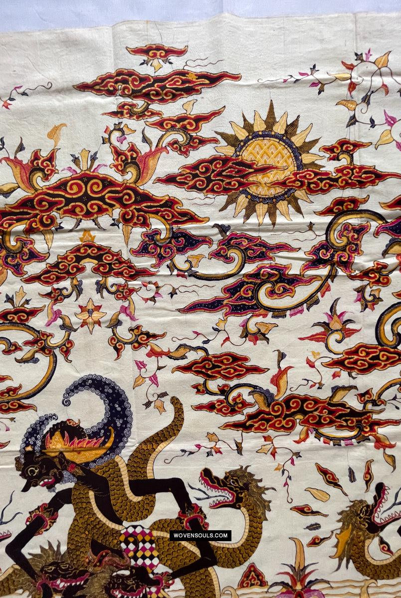 1772 Indonesische Art Wayang Batik Tulis