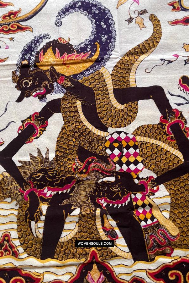 1772 Indonesische Art Wayang Batik Tulis