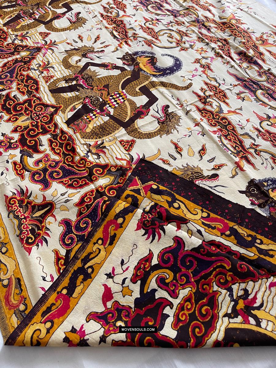 1772 Indonesian Art Wayang Batik Tulis