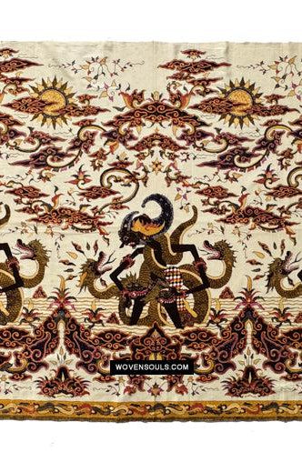 1772 Indonesische Art Wayang Batik Tulis