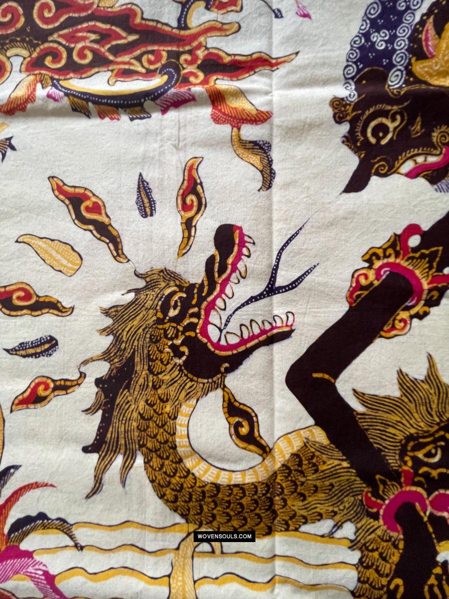 1772 Indonesian Art Wayang Batik Tulis