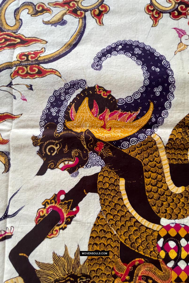 1772 Indonesische Art Wayang Batik Tulis