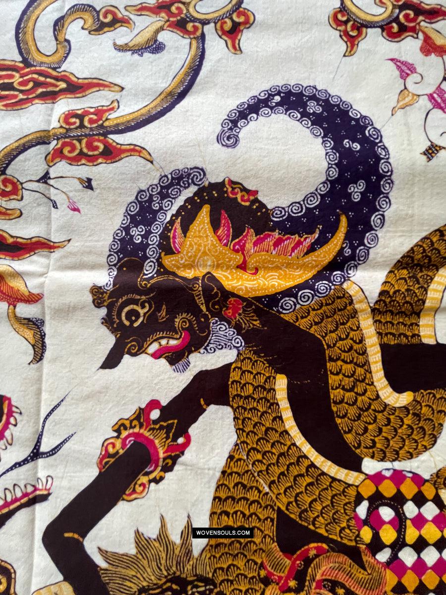 1772 Indonesian Art Wayang Batik Tulis