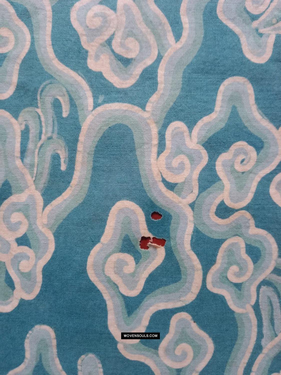 1773 Mahabharata Hindu Scene in Cirebon Wayang Batik Tulis Artwork