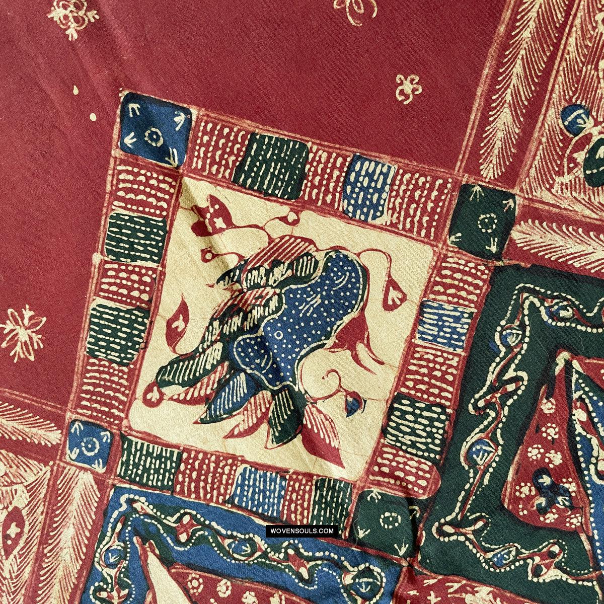 1774 Antique Batik Bangbiron Textile-WOVENSOULS Antique Textiles & Art Gallery