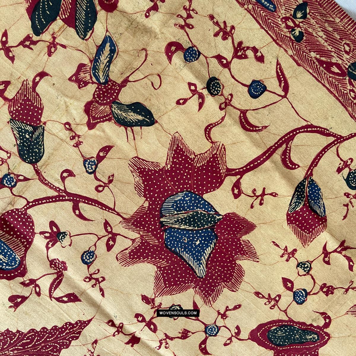 1774 Antique Batik Bangbiron Textile-WOVENSOULS Antique Textiles & Art Gallery