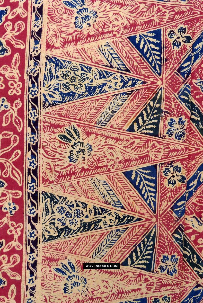 1775 Textile Batik Bangbiron antique-WOVENSOULS Textiles anciens et galerie d'art