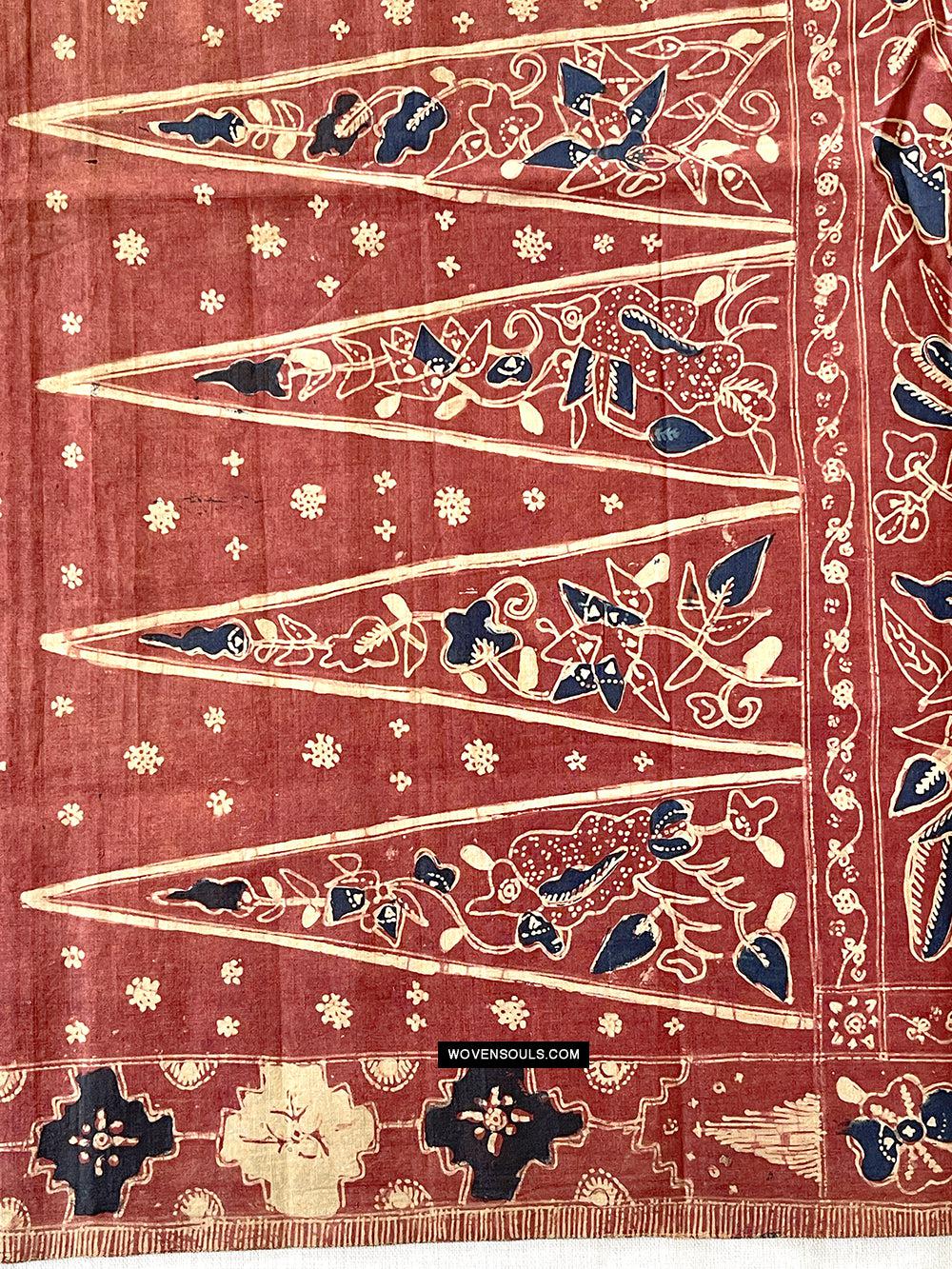 1776 Antique Batik Bangbiron Textile-WOVENSOULS Antique Textiles & Art Gallery