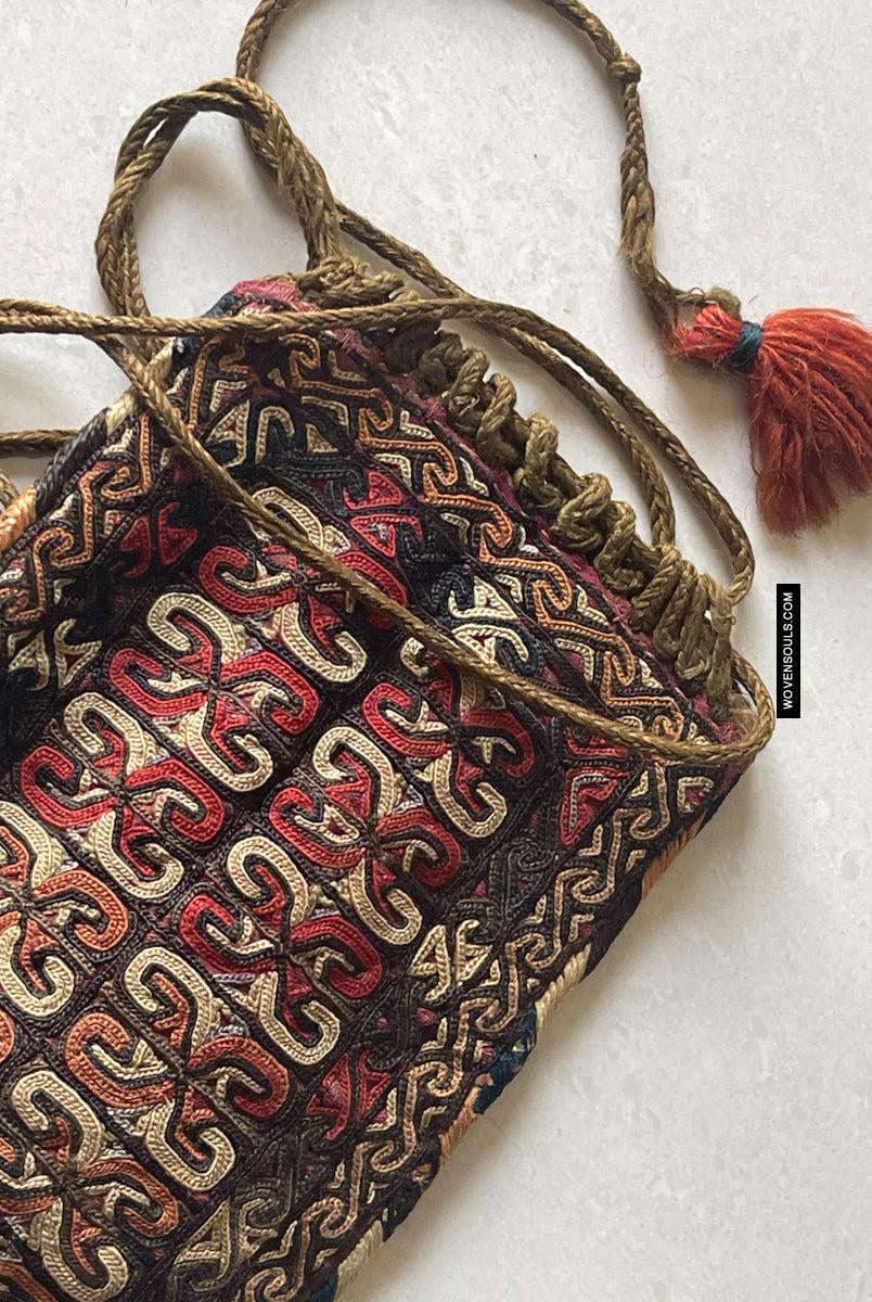 1782 SOLD Antique Turkmen Textile Case