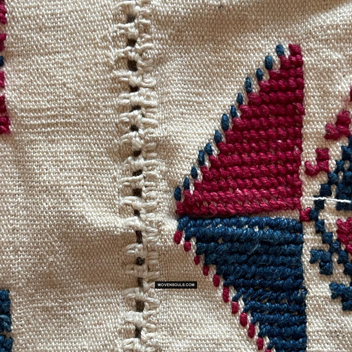 1784 Vintage Anatolian Yuncu Dress with Embroidery - Antique Decor Ethnic Art