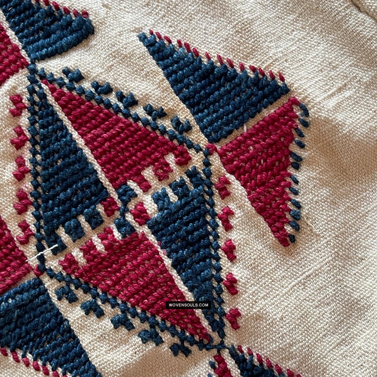 1784 Vintage Anatolian Yuncu Dress with Embroidery - Antique Decor Ethnic Art