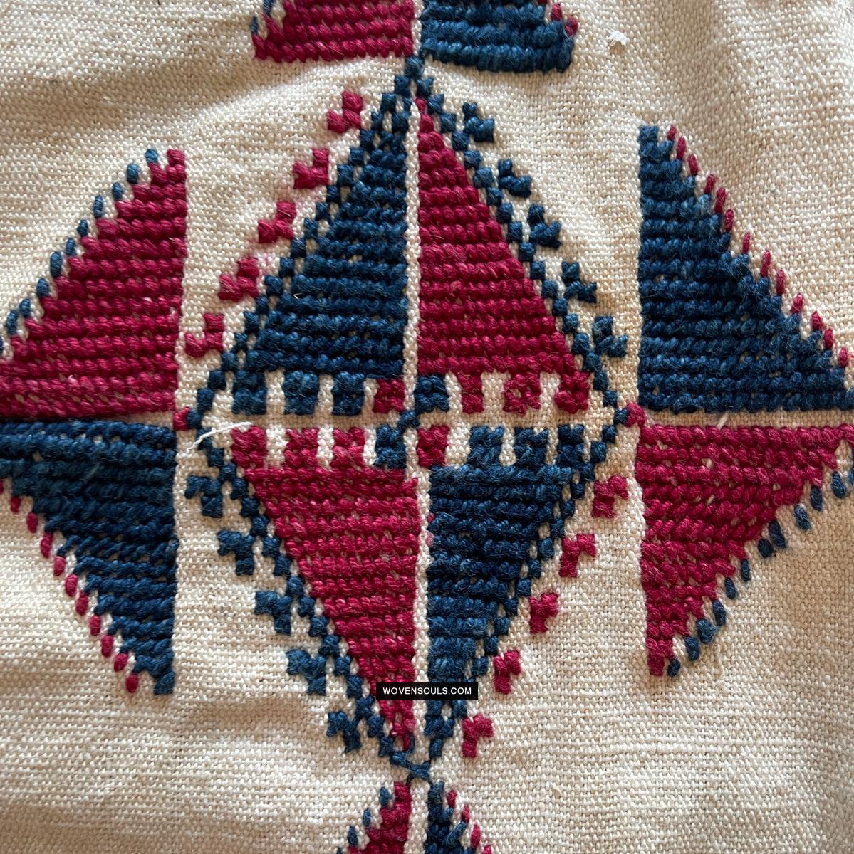 1784 Vintage Anatolian Yuncu Dress with Embroidery - Antique Decor Ethnic Art