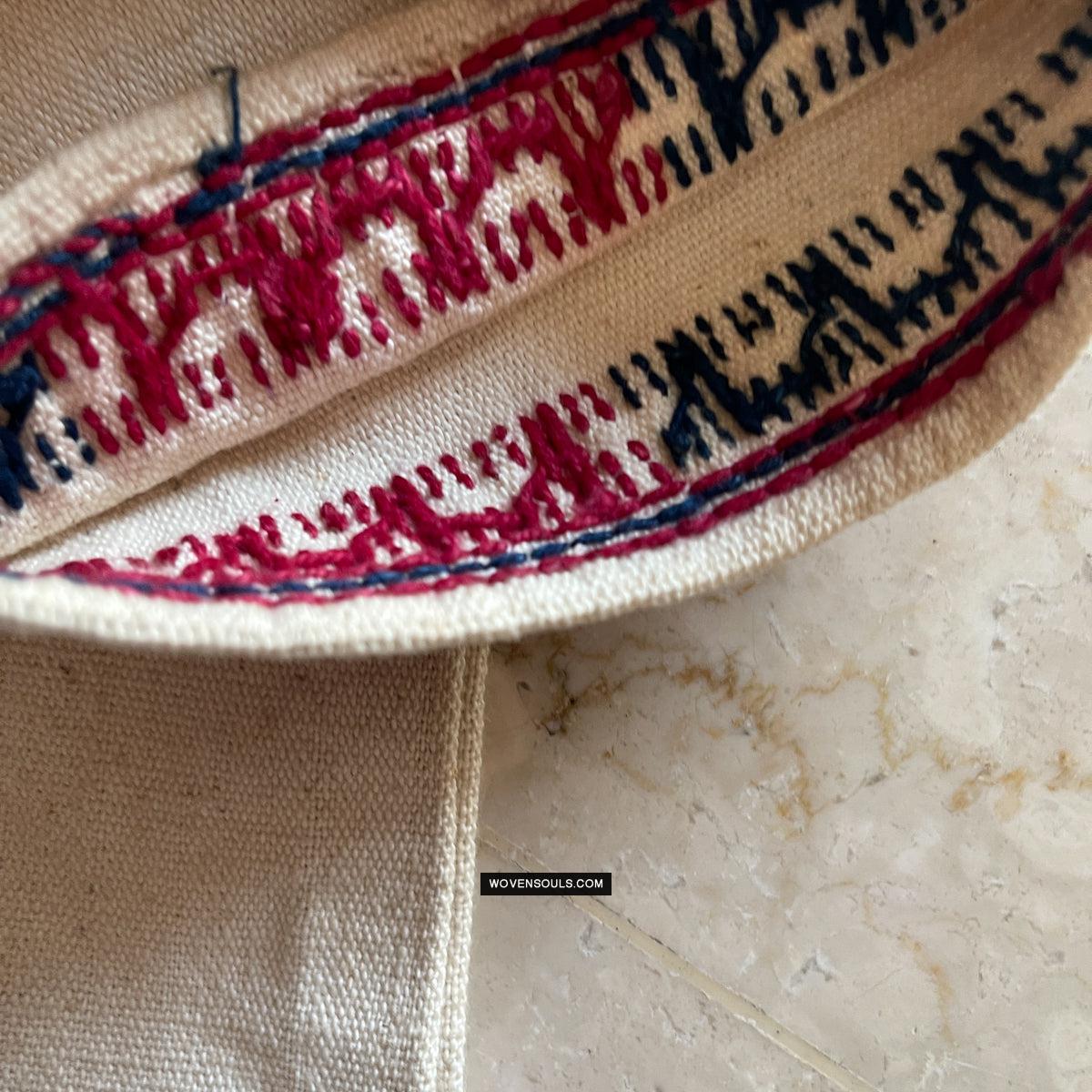 1784 Vintage Anatolian Yuncu Dress with Embroidery - Antique Decor Ethnic Art