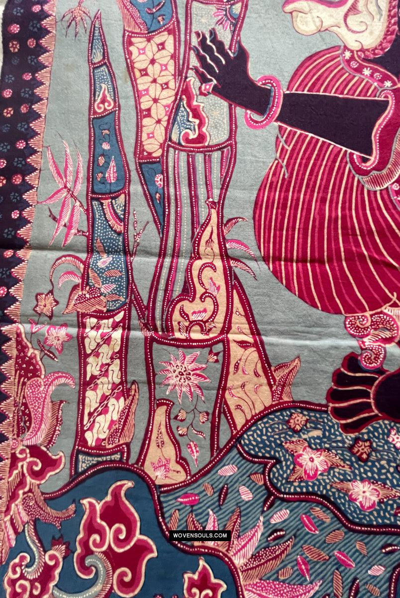 1787 Indonesische Art Wayang Batik Tulis