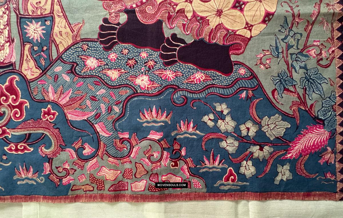 1787 Indonesian Art Wayang Batik Tulis