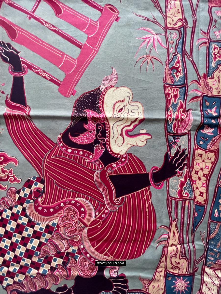 1787 Indonesian Art Wayang Batik Tulis