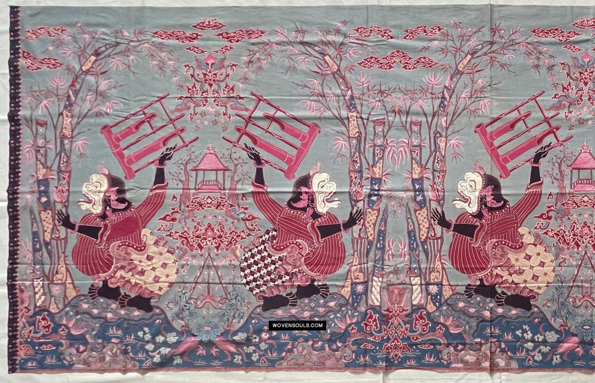 1787 Indonesian Art Wayang Batik Tulis
