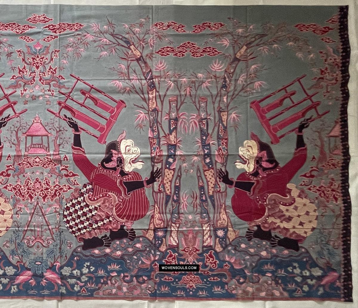 1787 Indonesian Art Wayang Batik Tulis