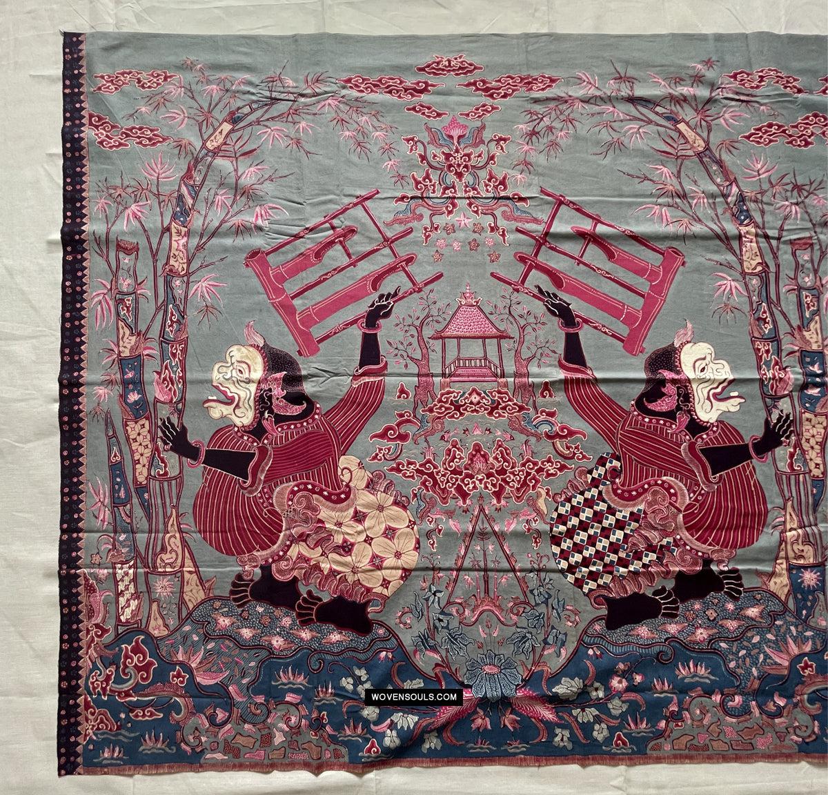 1787 Indonesian Art Wayang Batik Tulis