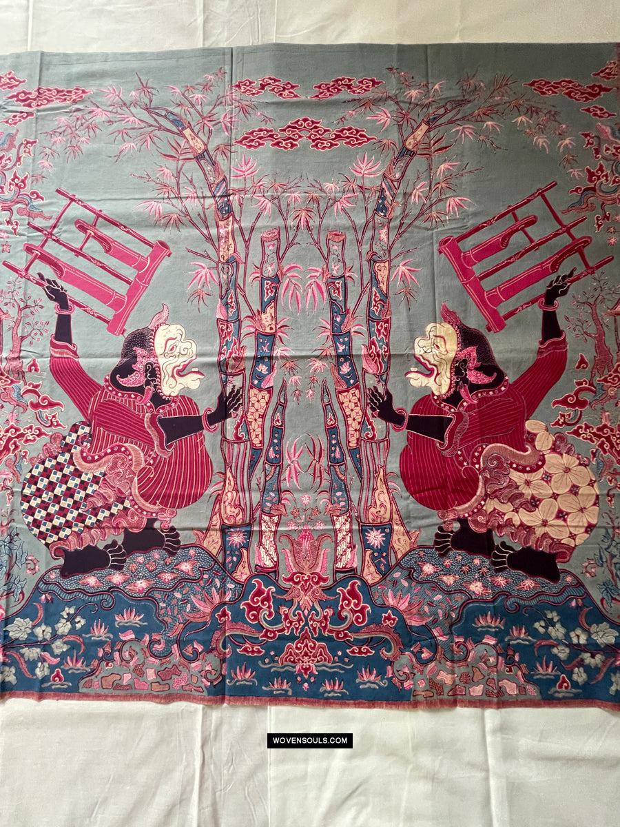 1787 Indonesian Art Wayang Batik Tulis
