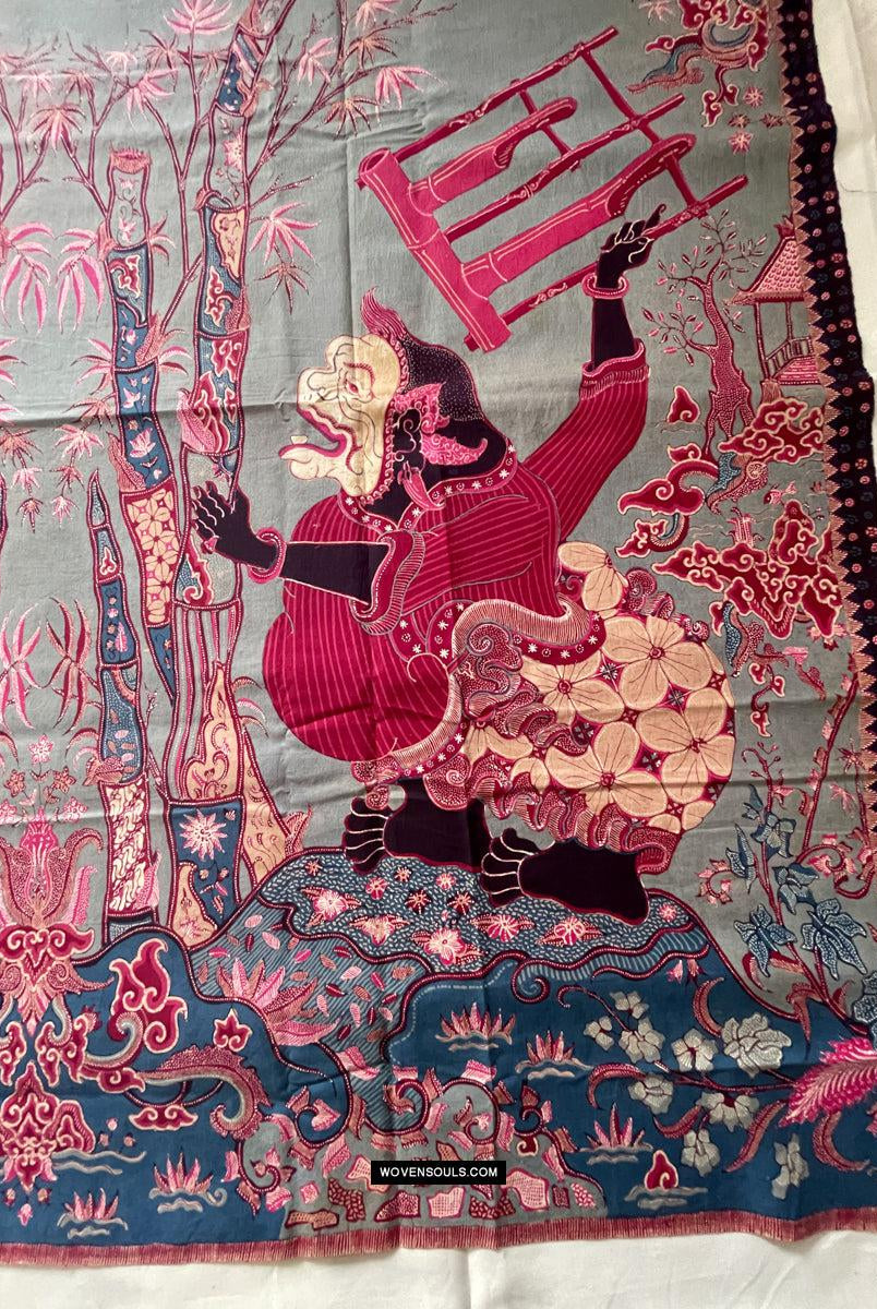 1787 Indonesische Art Wayang Batik Tulis