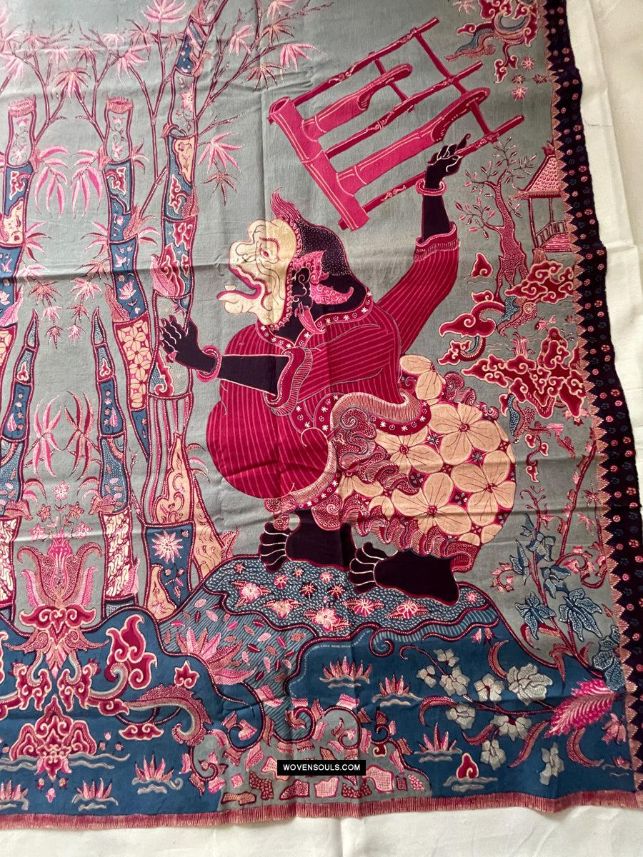 1787 Indonesian Art Wayang Batik Tulis