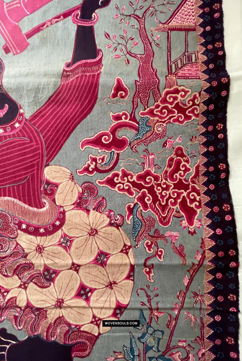 1787 Indonesische Art Wayang Batik Tulis