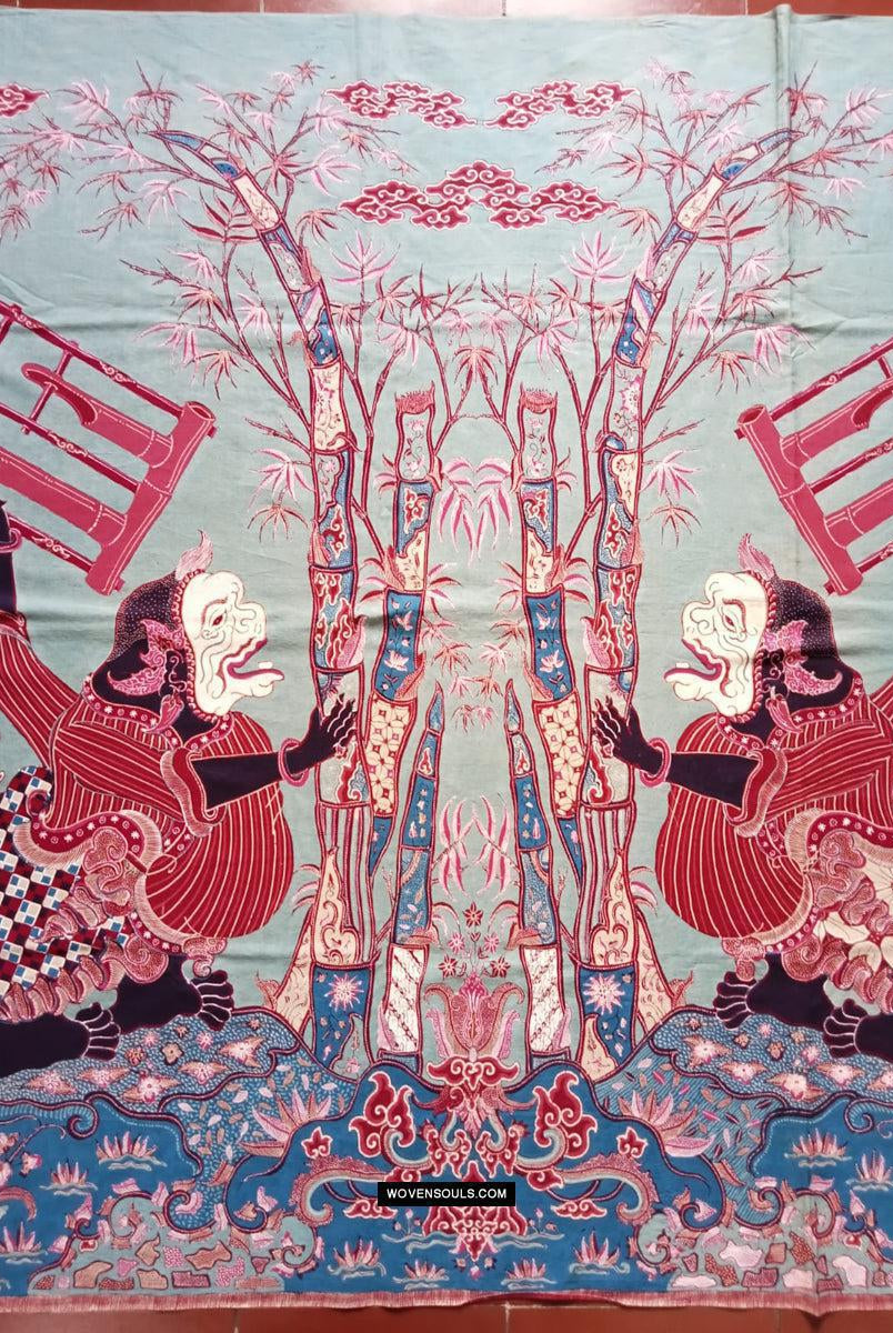 1787 Indonesian Art Wayang Batik Tulis