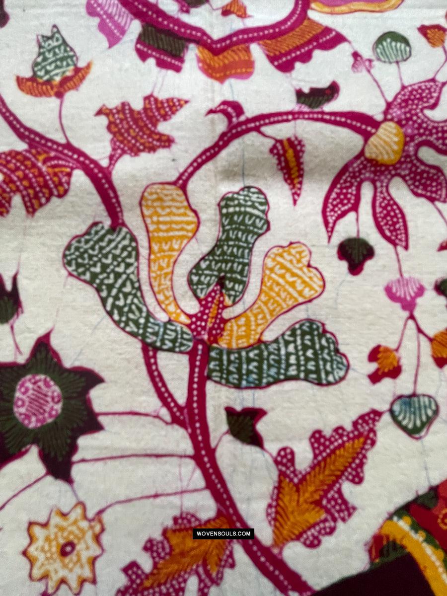 1788 SOLD Indonesian Art Wayang Batik Tulis