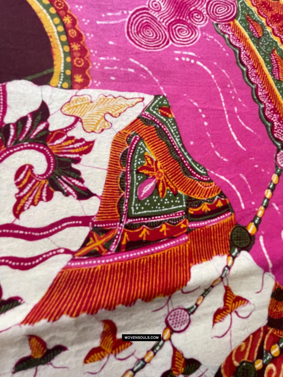 1788 SOLD Indonesian Art Wayang Batik Tulis