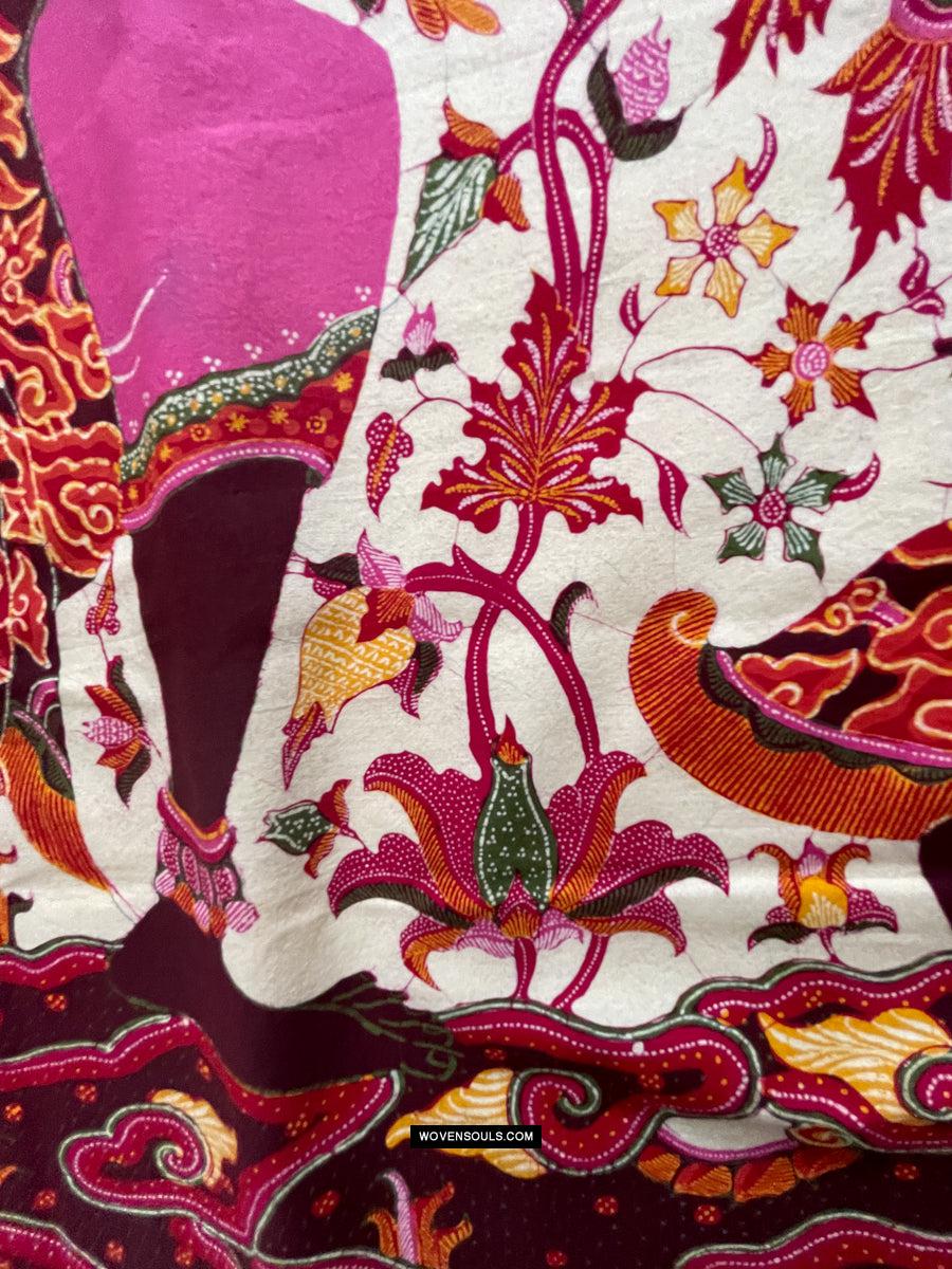 1788 SOLD Indonesian Art Wayang Batik Tulis