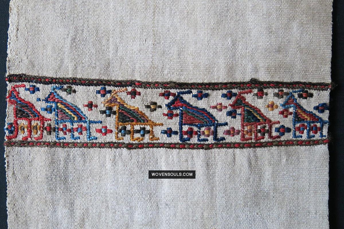 1791 Antique Shahsavan Flatweave Textile Art - Antique Interior Decor