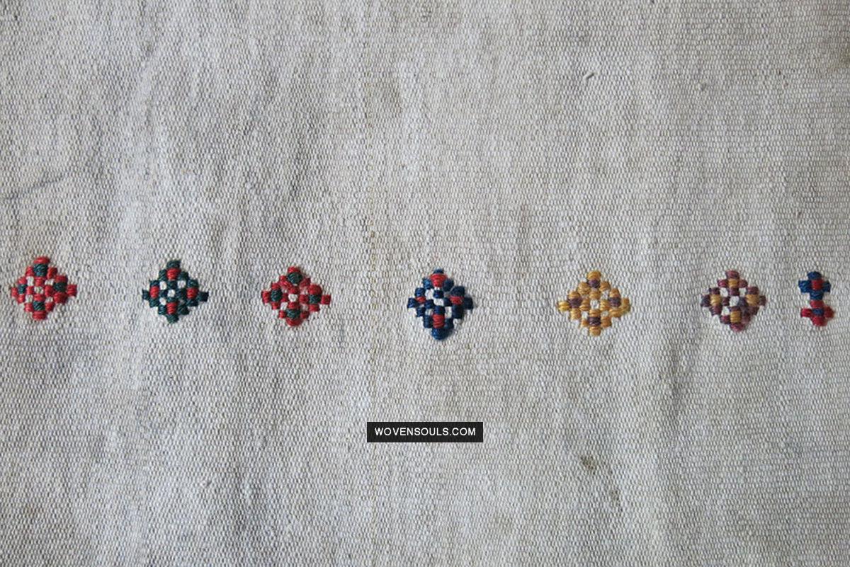 1791 Antique Shahsavan Flatweave Textile Art - Antique Interior Decor