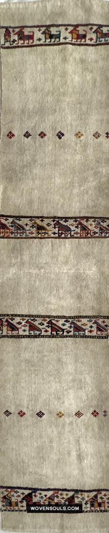 1791 Antique Shahsavan Flatweave Textile Art - Antique Interior Decor