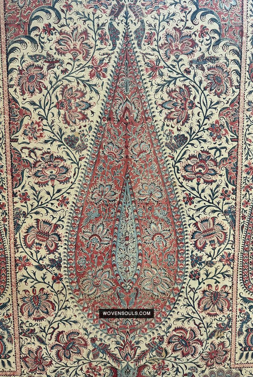 1801 Antique Palampore Kalamkari – Antikes Dekor Home Museum
